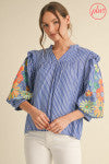 Mita Flower & Stripes