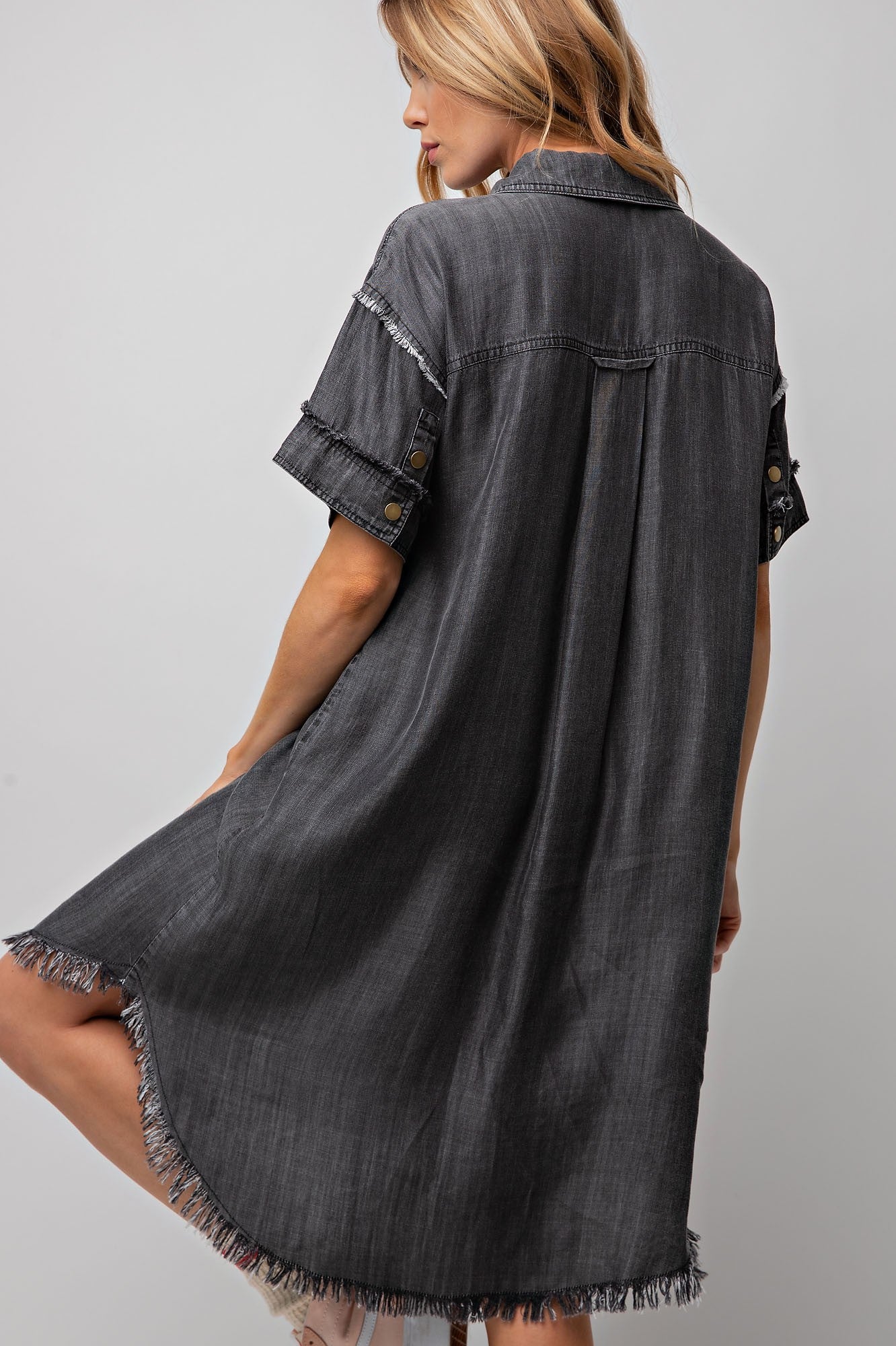 Denim Shirt Dress