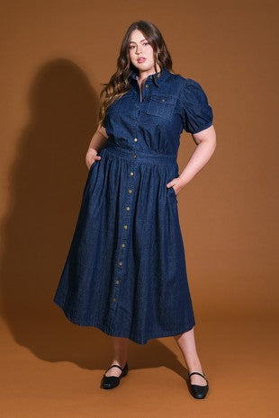 Ellie Denim Dress