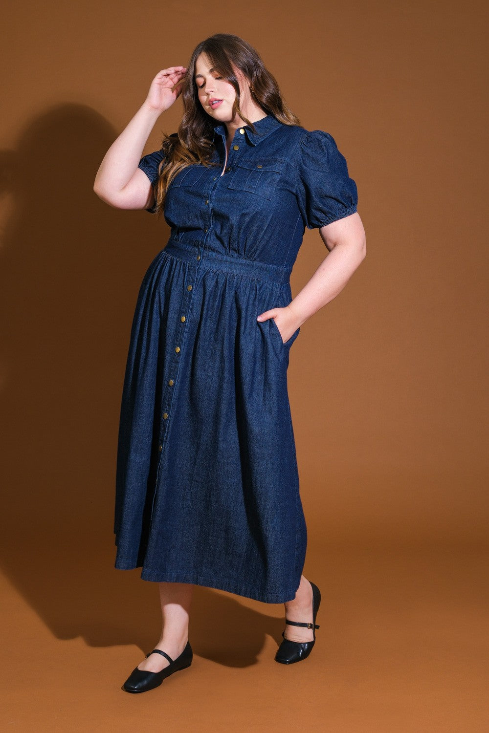 Ellie Denim Dress