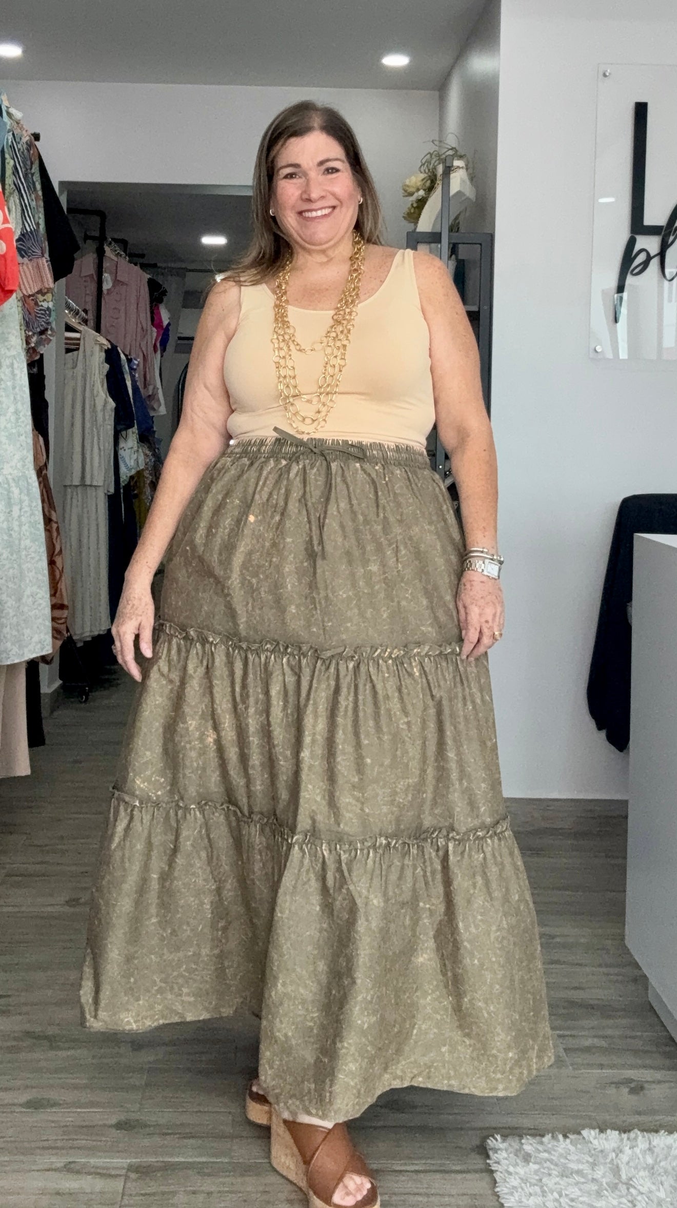 Capri Maxi Skirt