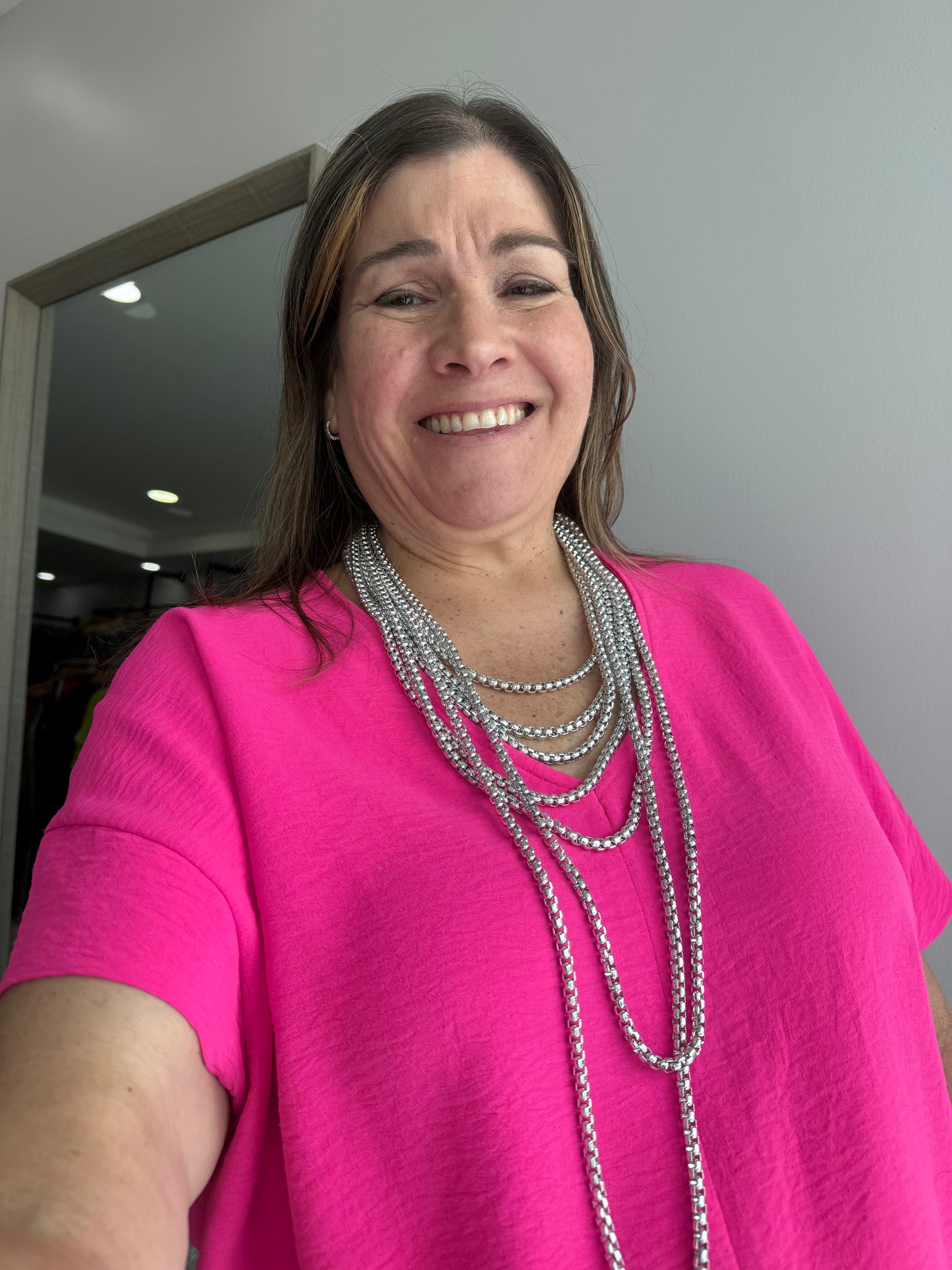 Lelis Silver Necklace
