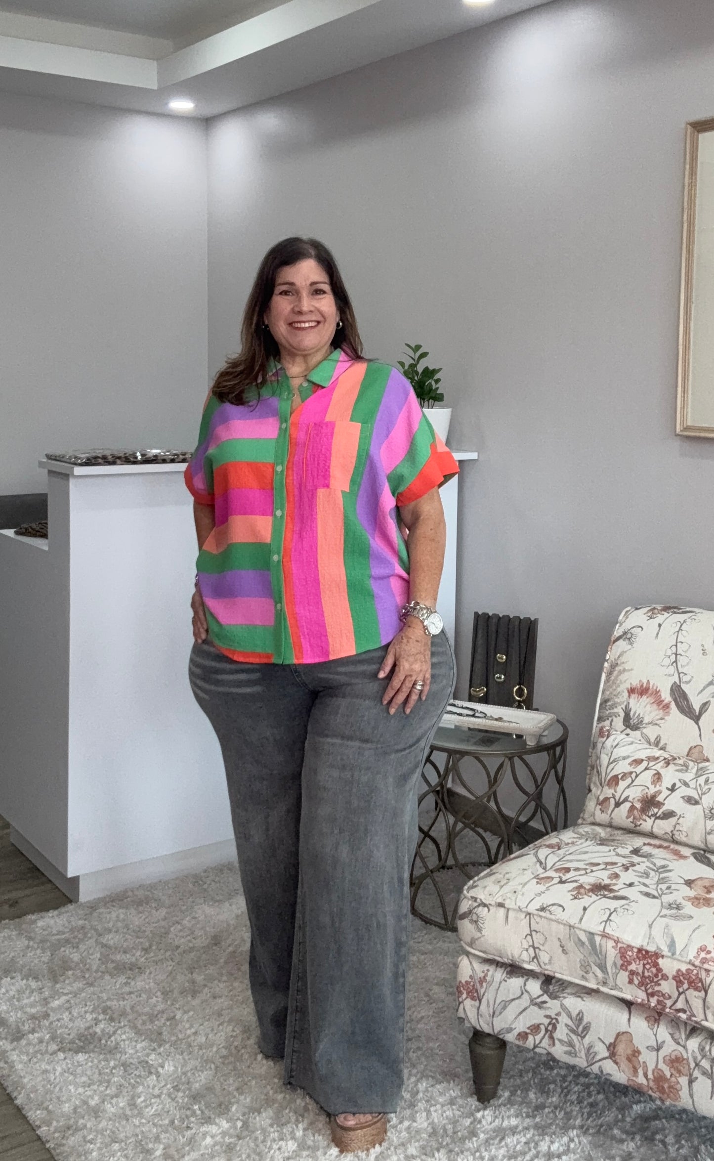 MIlan Colorful Blouse