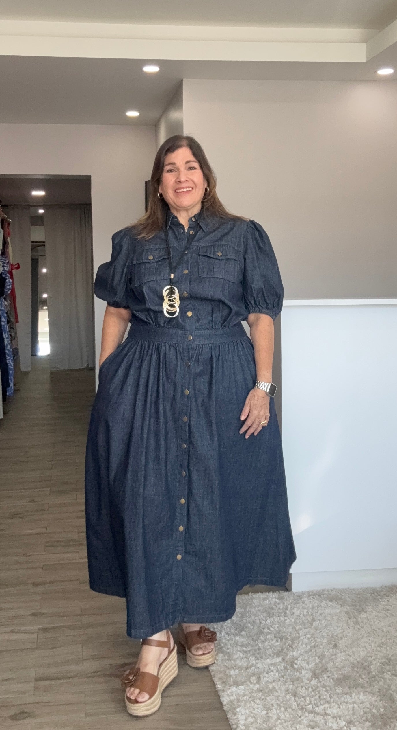 Ellie Denim Dress