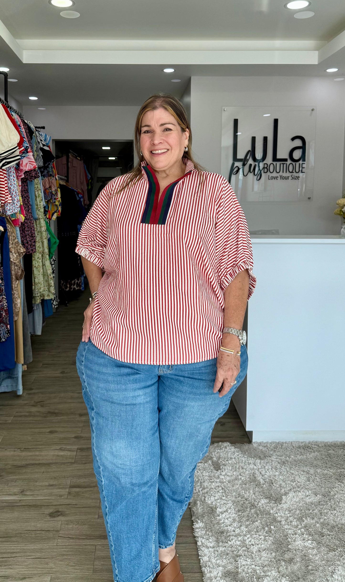 Ollie Striped Top