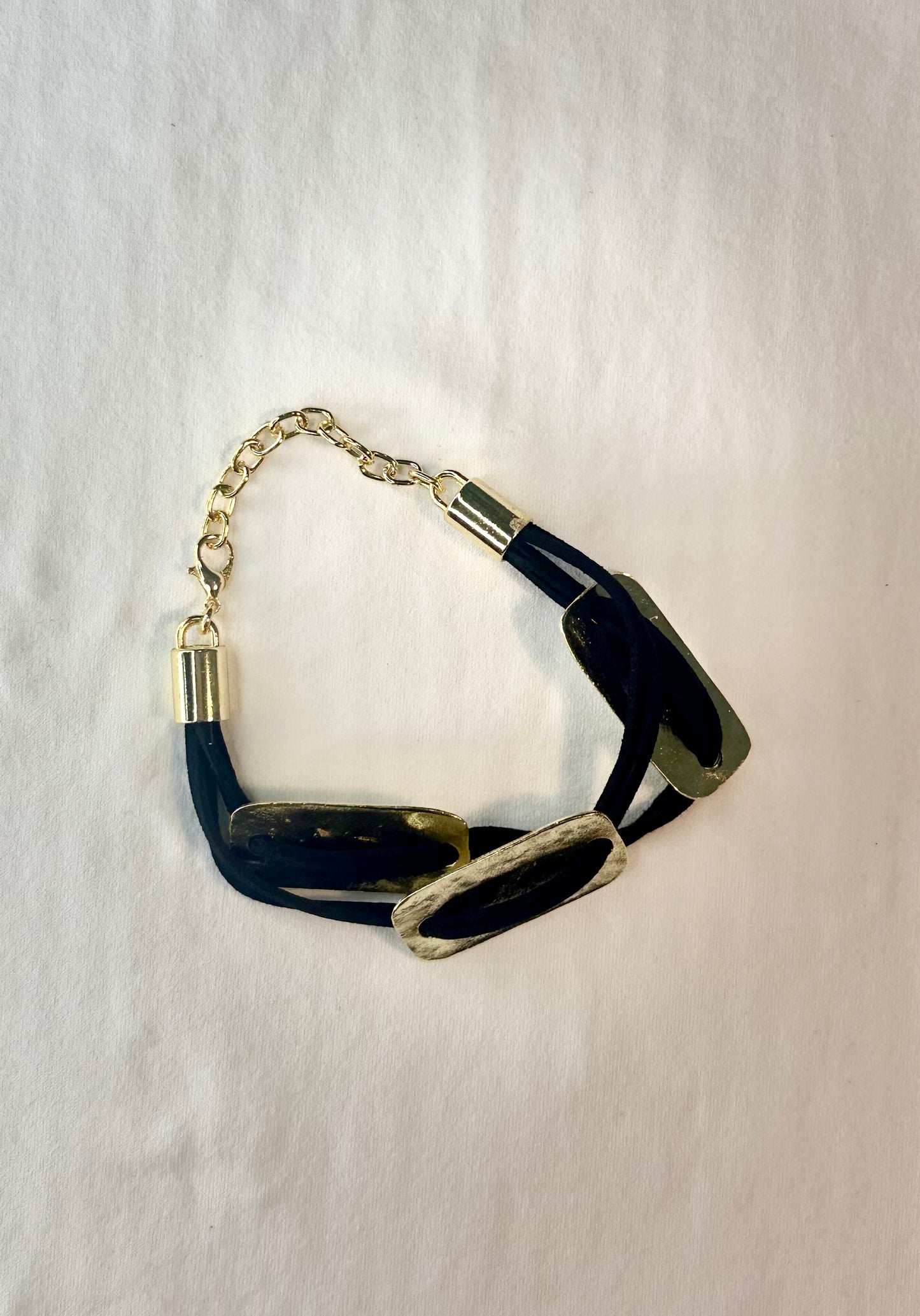 Gold Plaques Bracelet