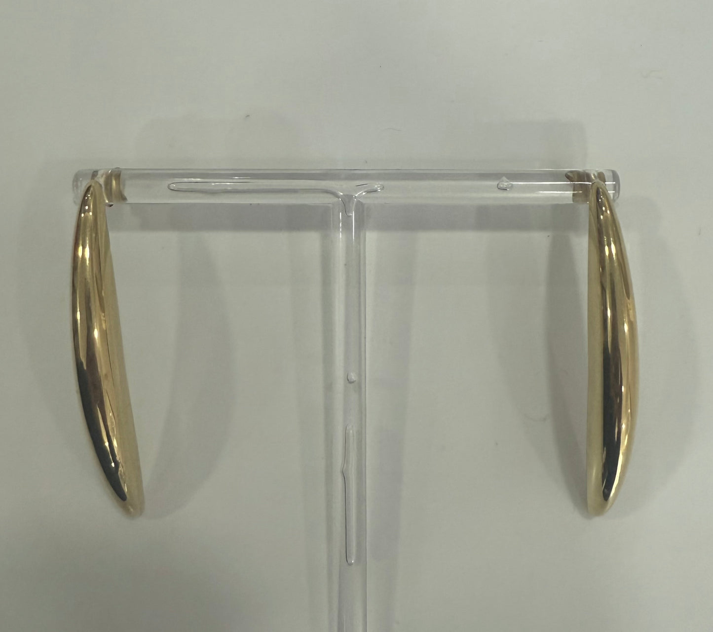 Golden Elongated Earrings