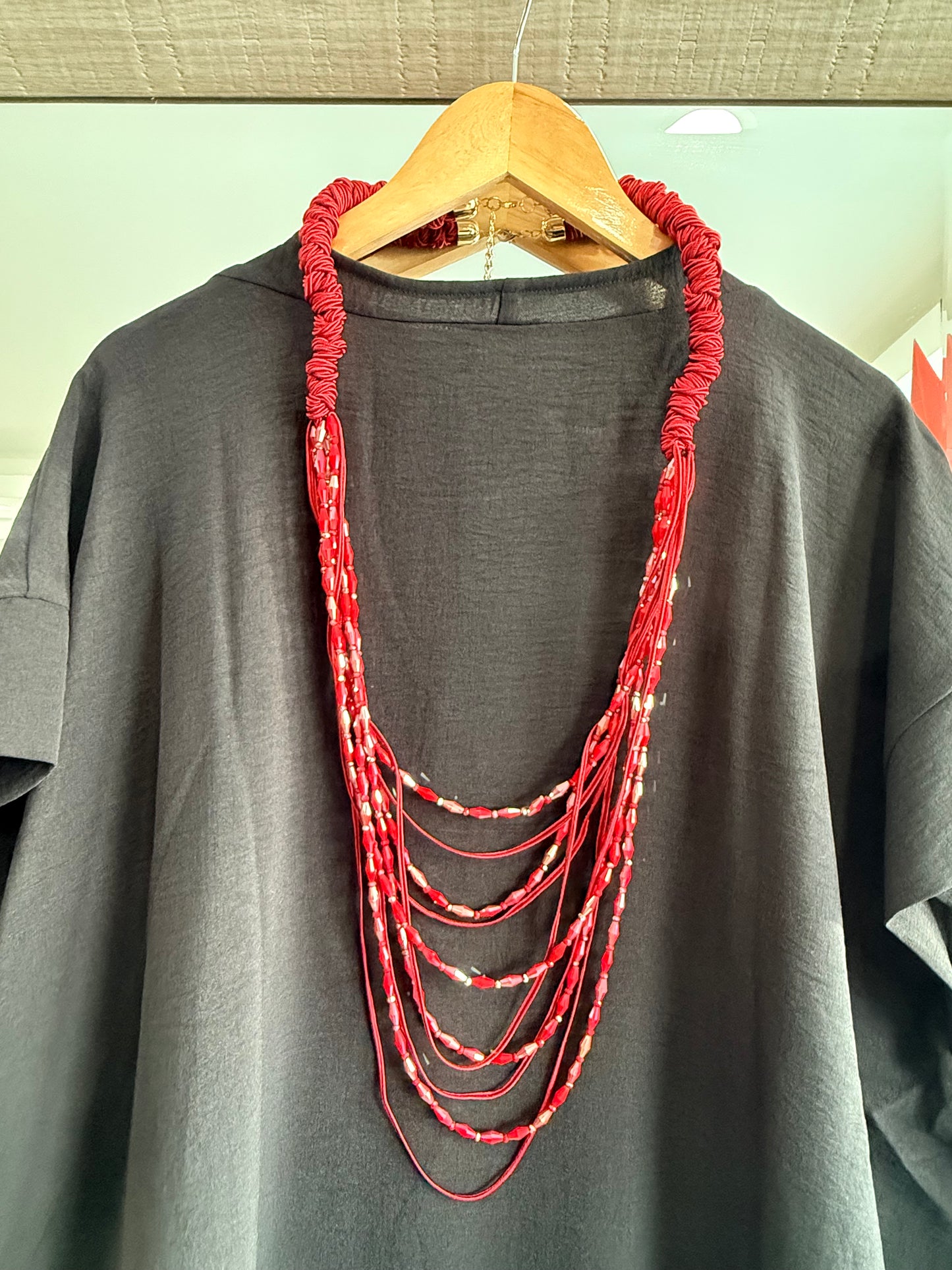 SA Beaded Long Necklace