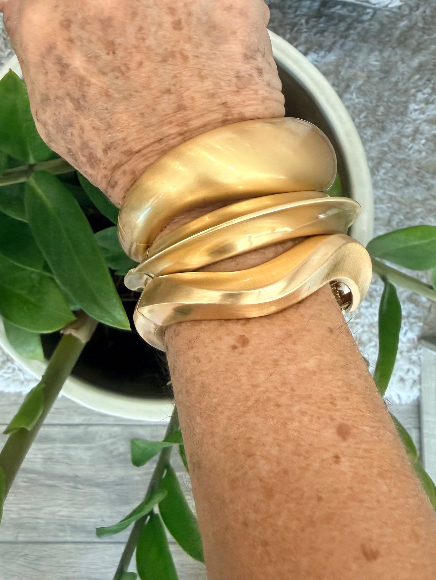 Matte Golden Cuffs