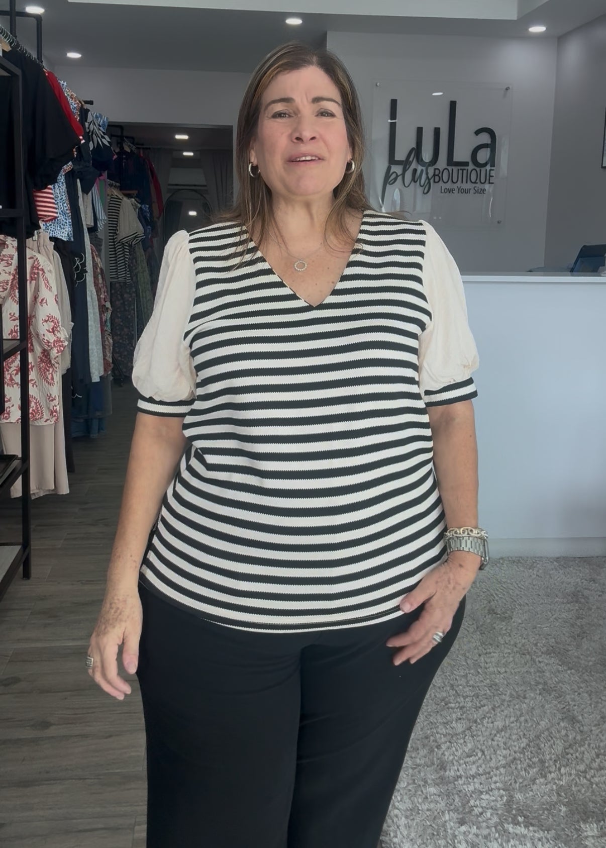 Sienna Striped Top