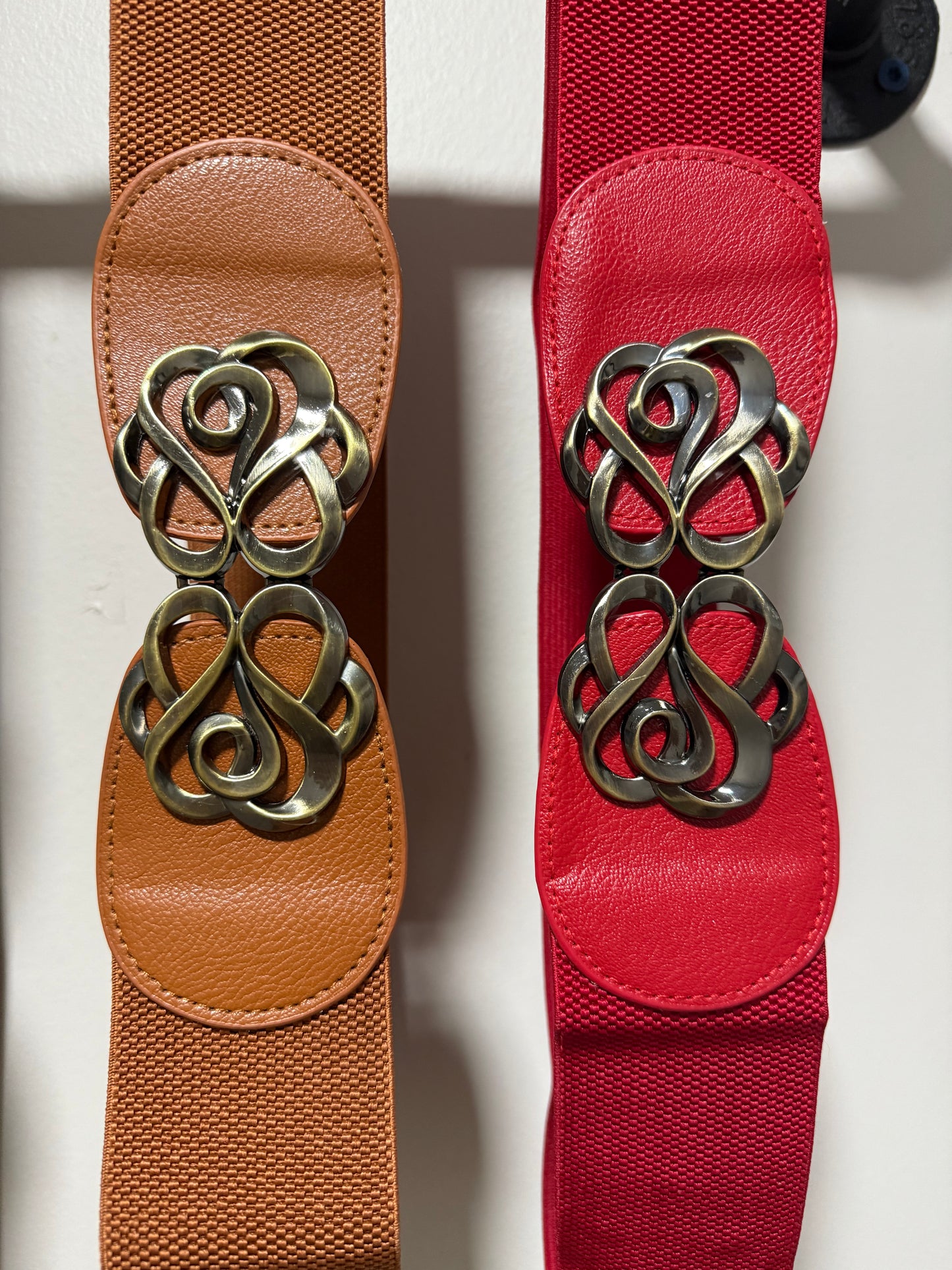 Antique Brass Buckle Belt