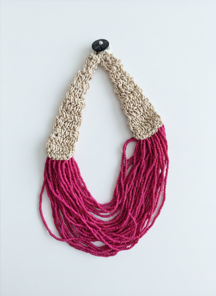 Summer Colors Beaded Necklace