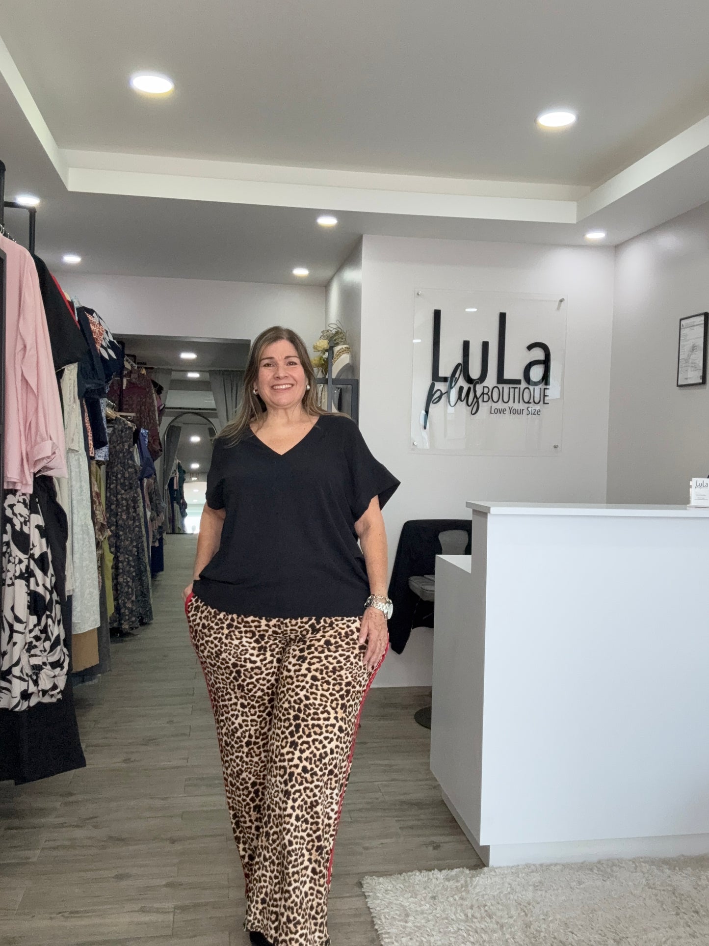 Leopard Print Pants