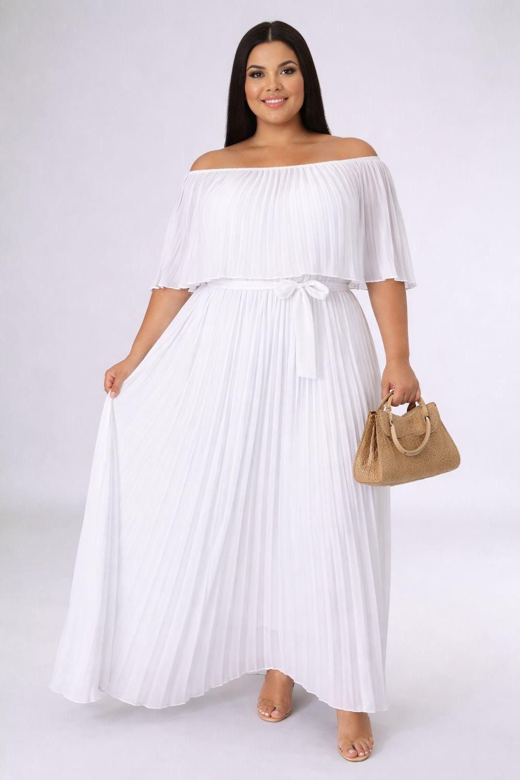 Amy Pleated Dress
