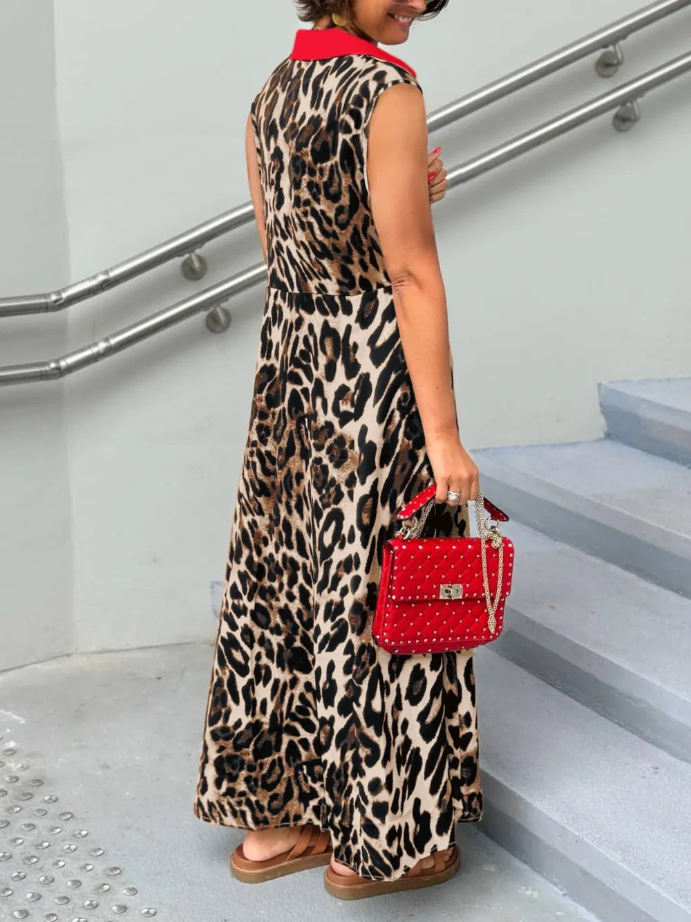 Leopard Print Maxi
