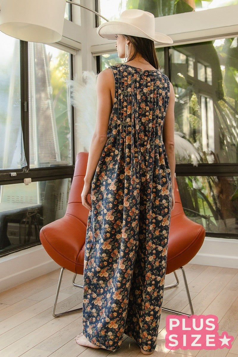 Ditsy Jumpsuit