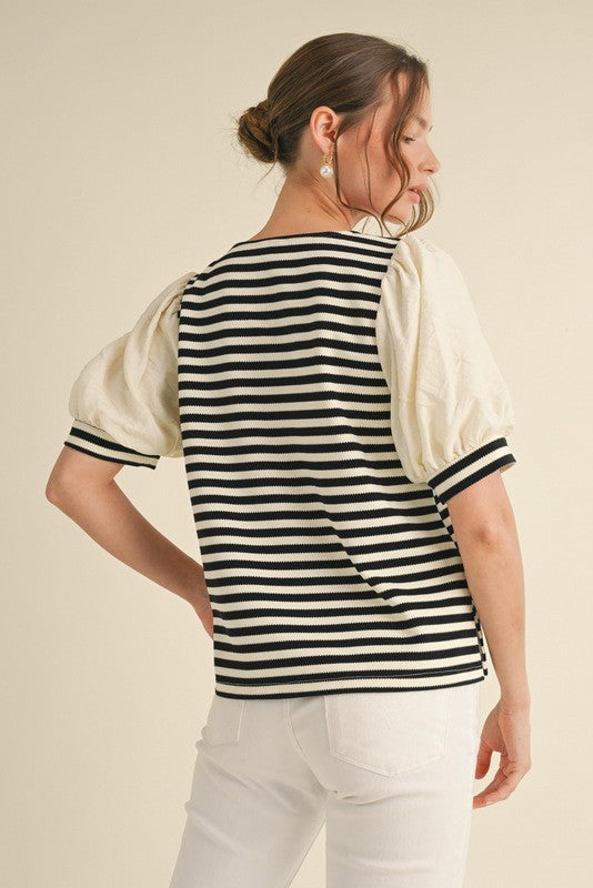 Sienna Striped Top