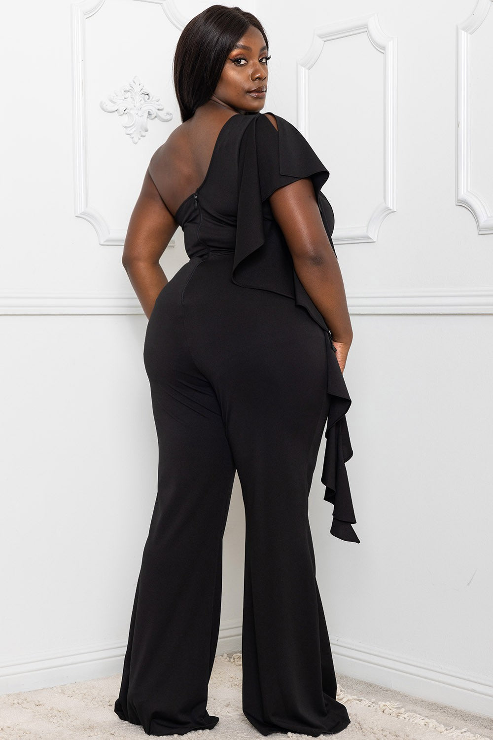 Leilly One-shoulder Jumpsuit