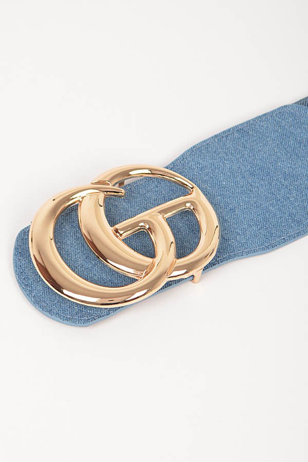 Denim Elastic Belt