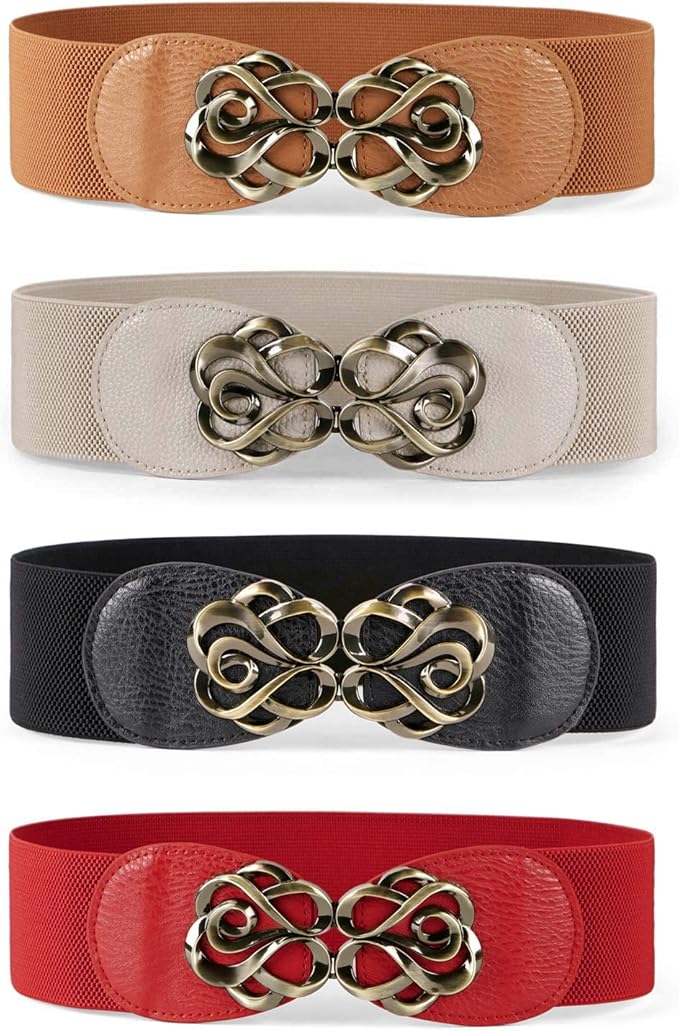 Antique Brass Buckle Belt