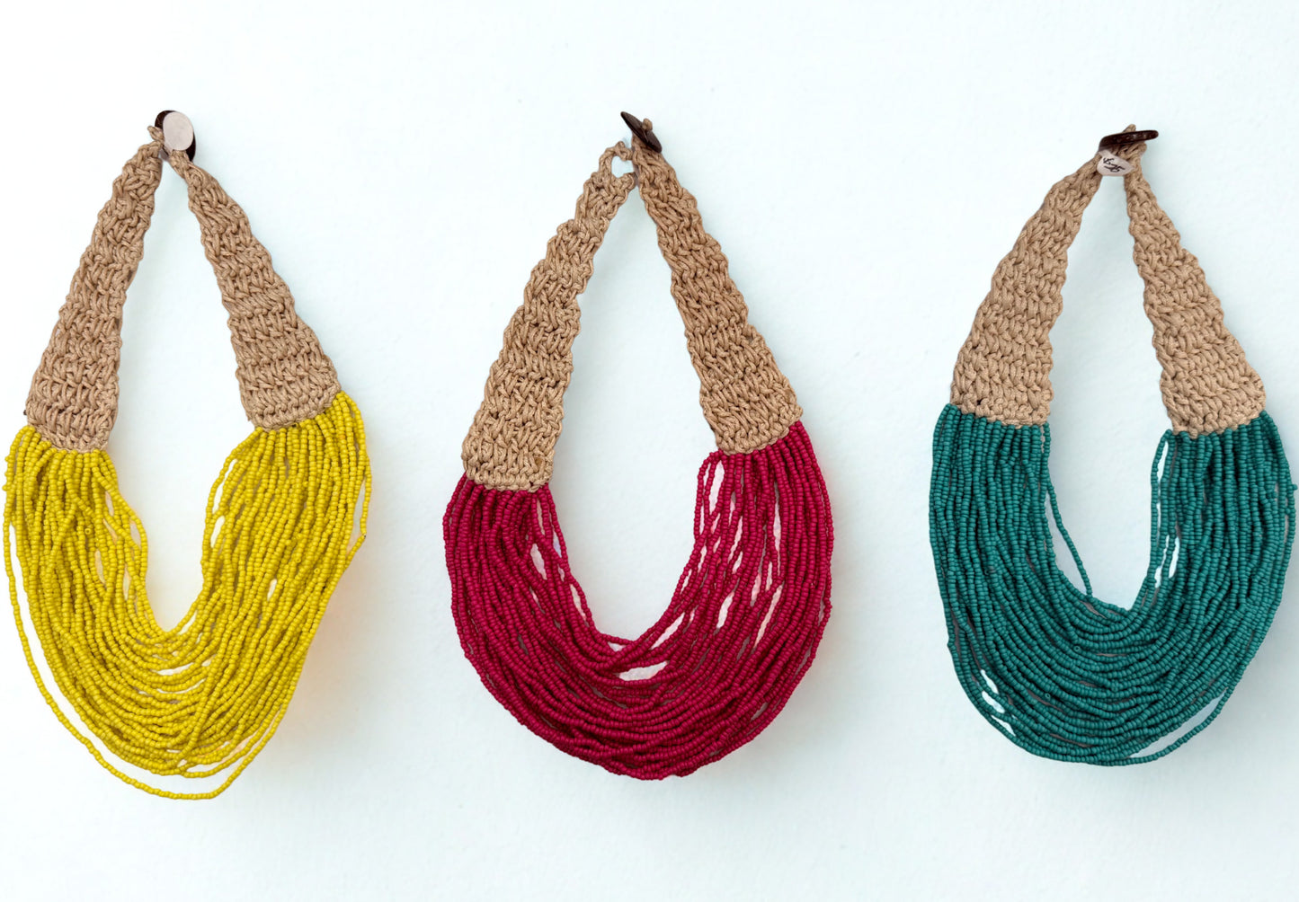 Summer Colors Beaded Necklace