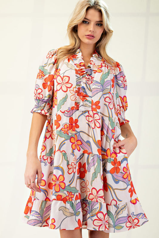 Getty Floral Dress