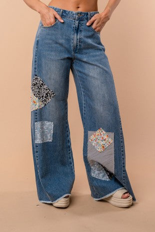 Mila Patch Jeans