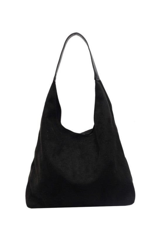 Faux Suede Bag