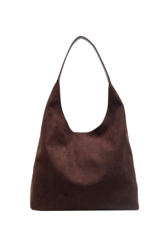 Faux Suede Bag