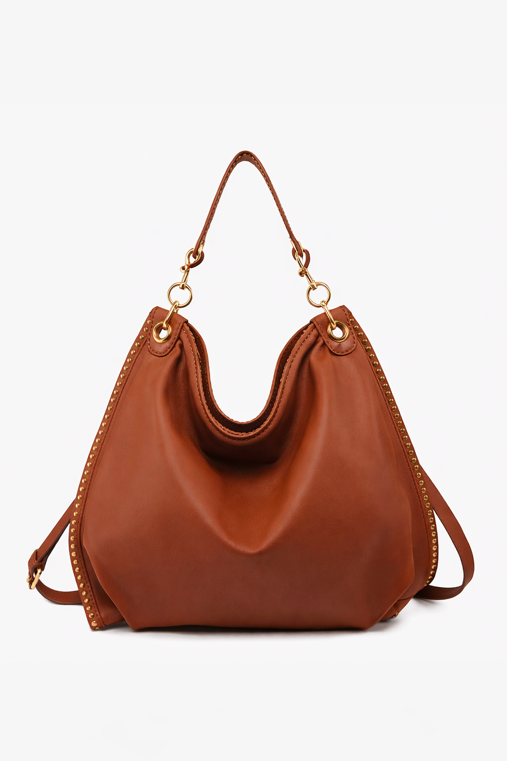 Carly Studded Slouchy Hobo