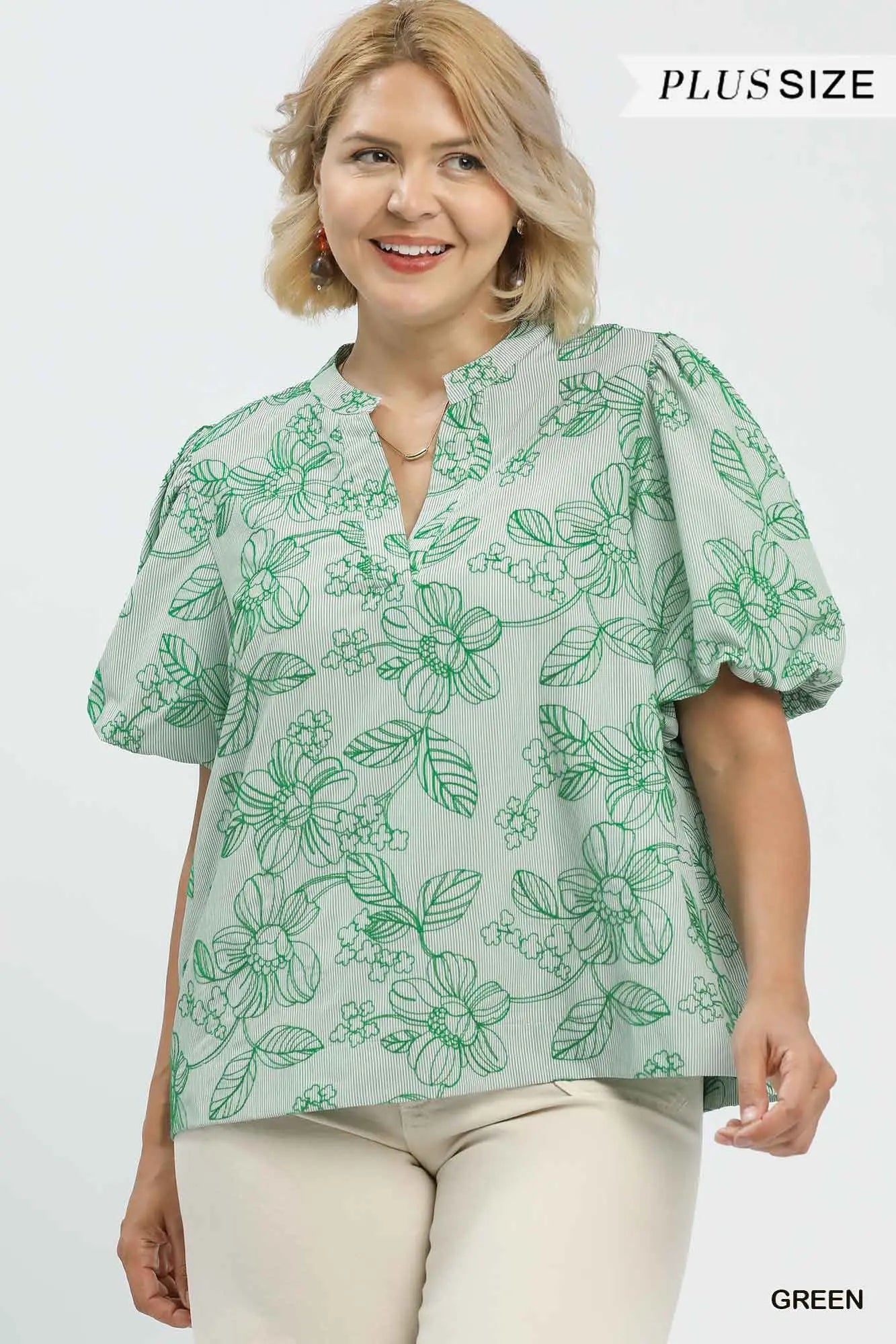 Courtney Green Blouse