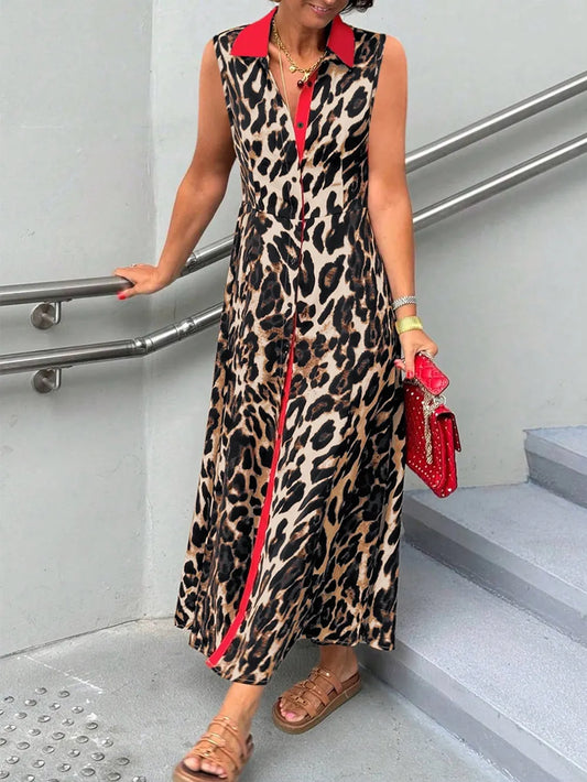 Leopard Print Maxi