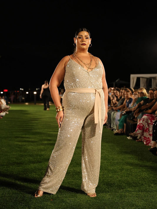 Malena Sequin Jumpsuit