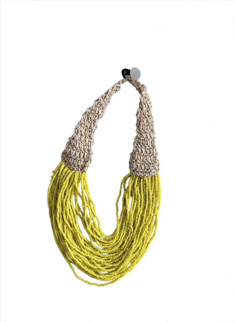 Summer Colors Beaded Necklace