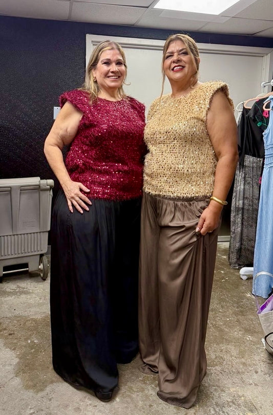 Bernie Sequin Top