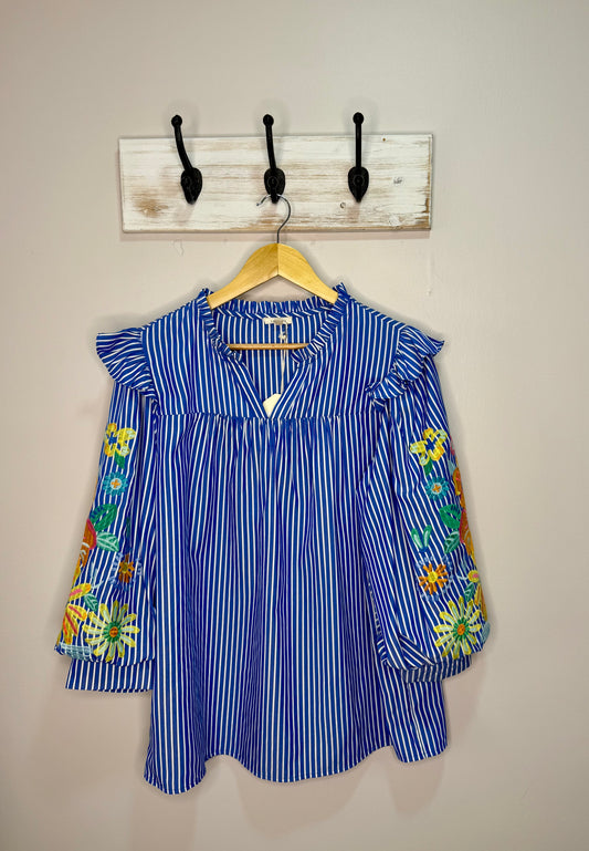 Mita Flower & Stripes