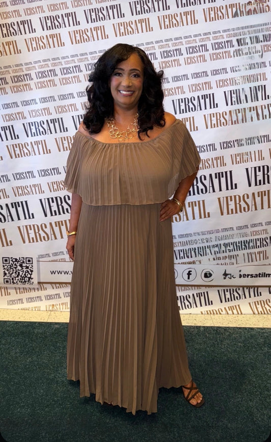 Amy Pleated Dress