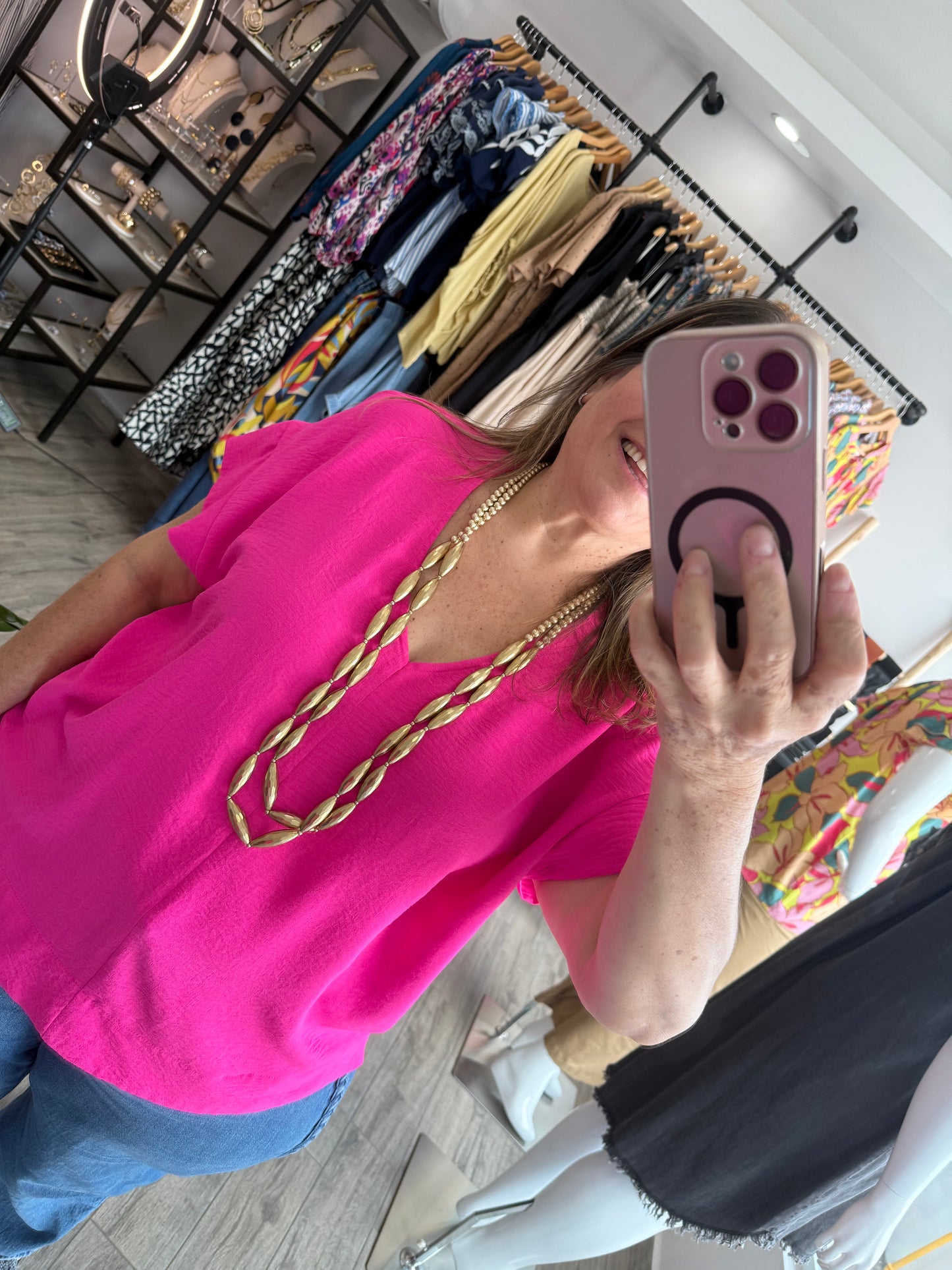 Lila Long 2 Strand Necklace