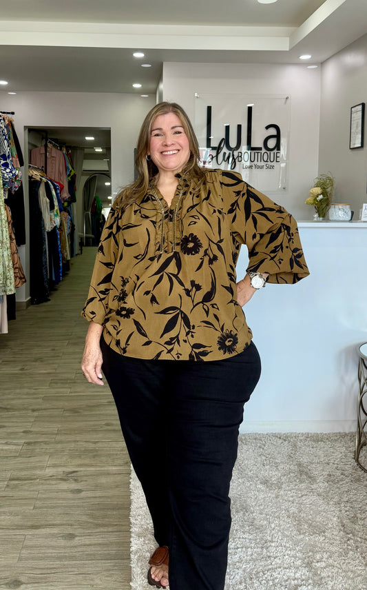 Galei Olive Top