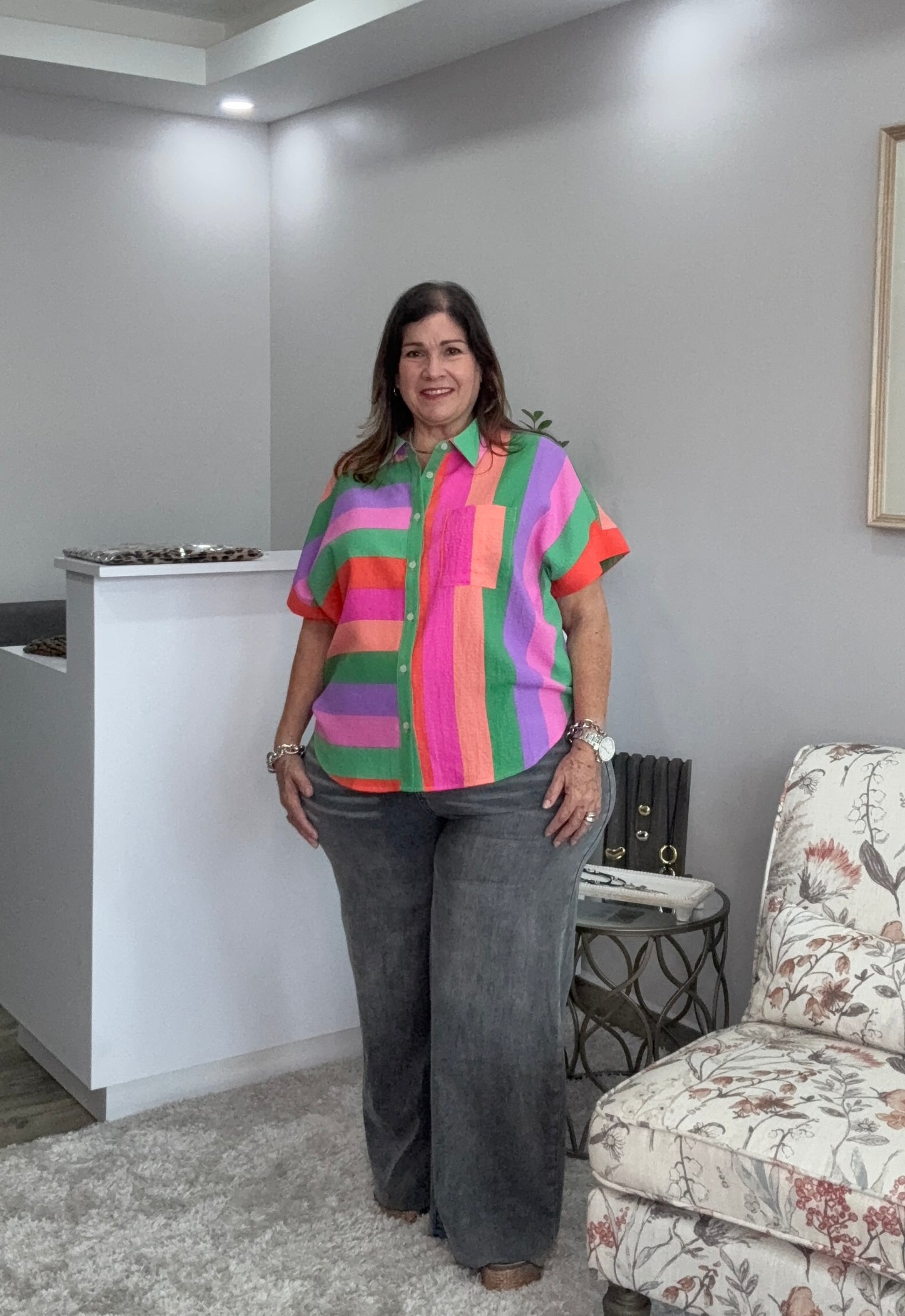 MIlan Colorful Blouse