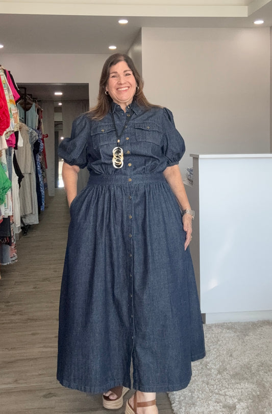 Ellie Denim Dress