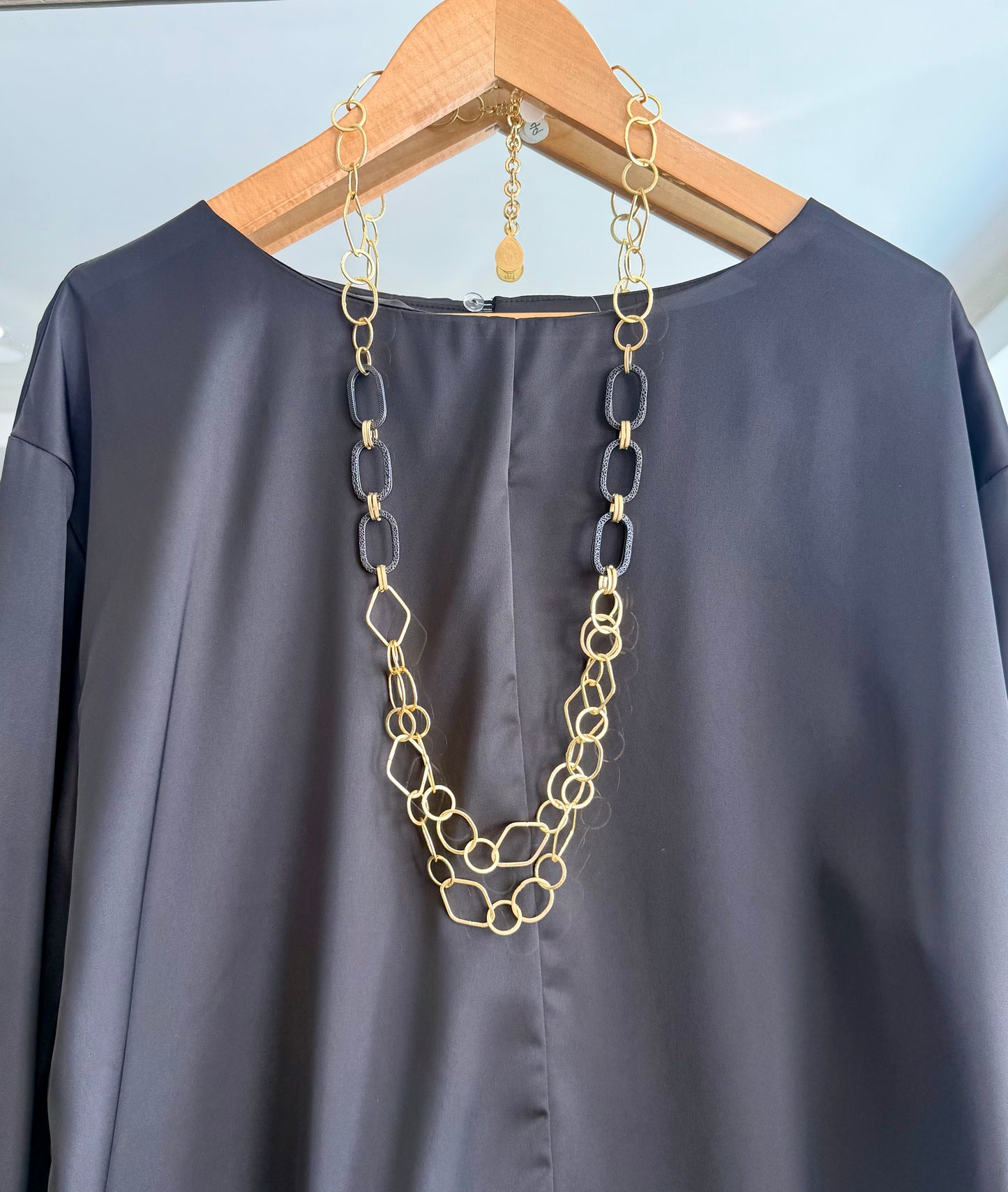 Black Detail Necklace