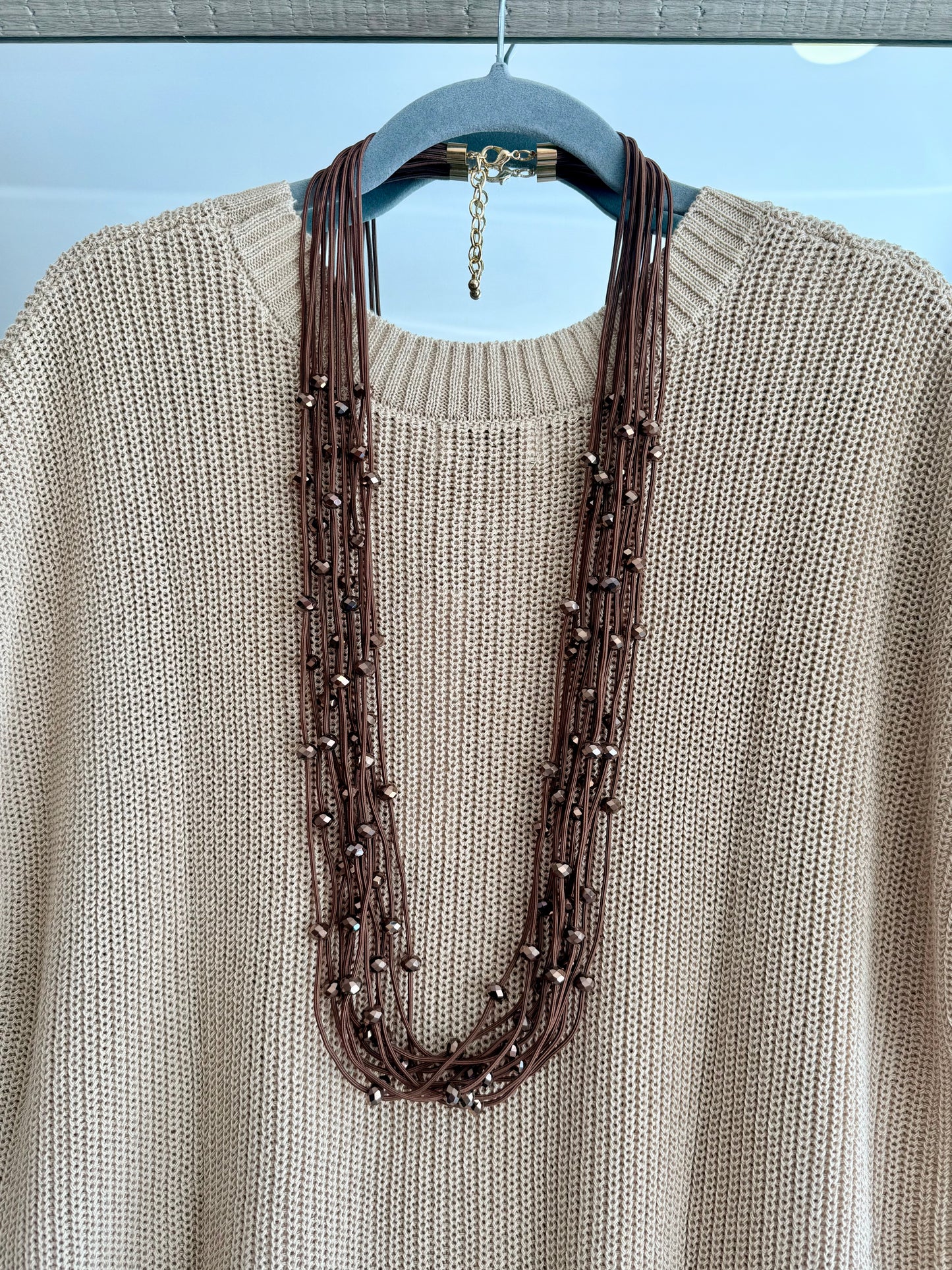 Long Beaded Necklace
