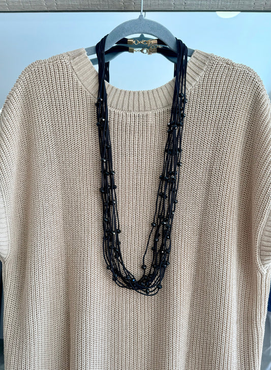 Long Beaded Necklace