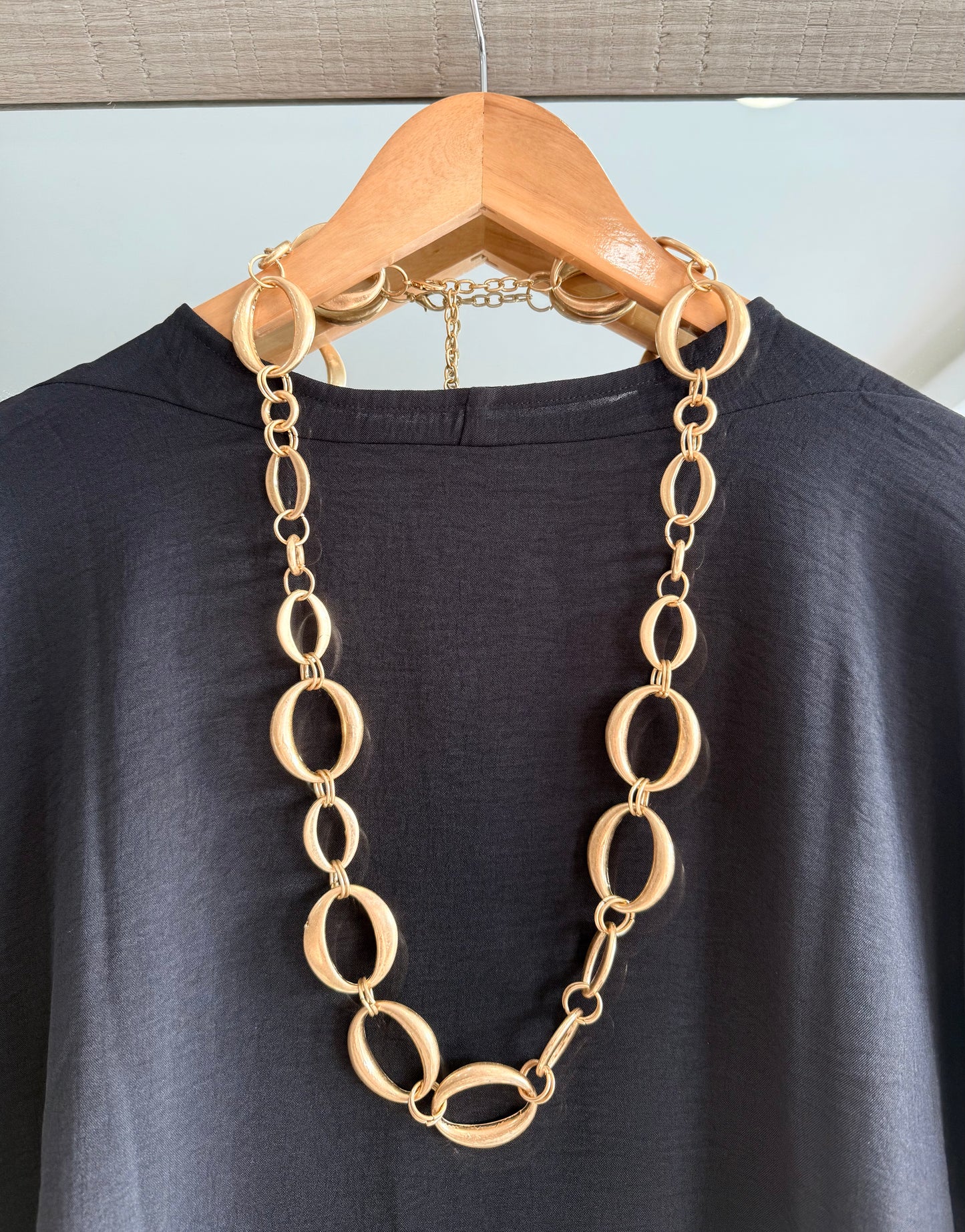 Ovals Long Necklace