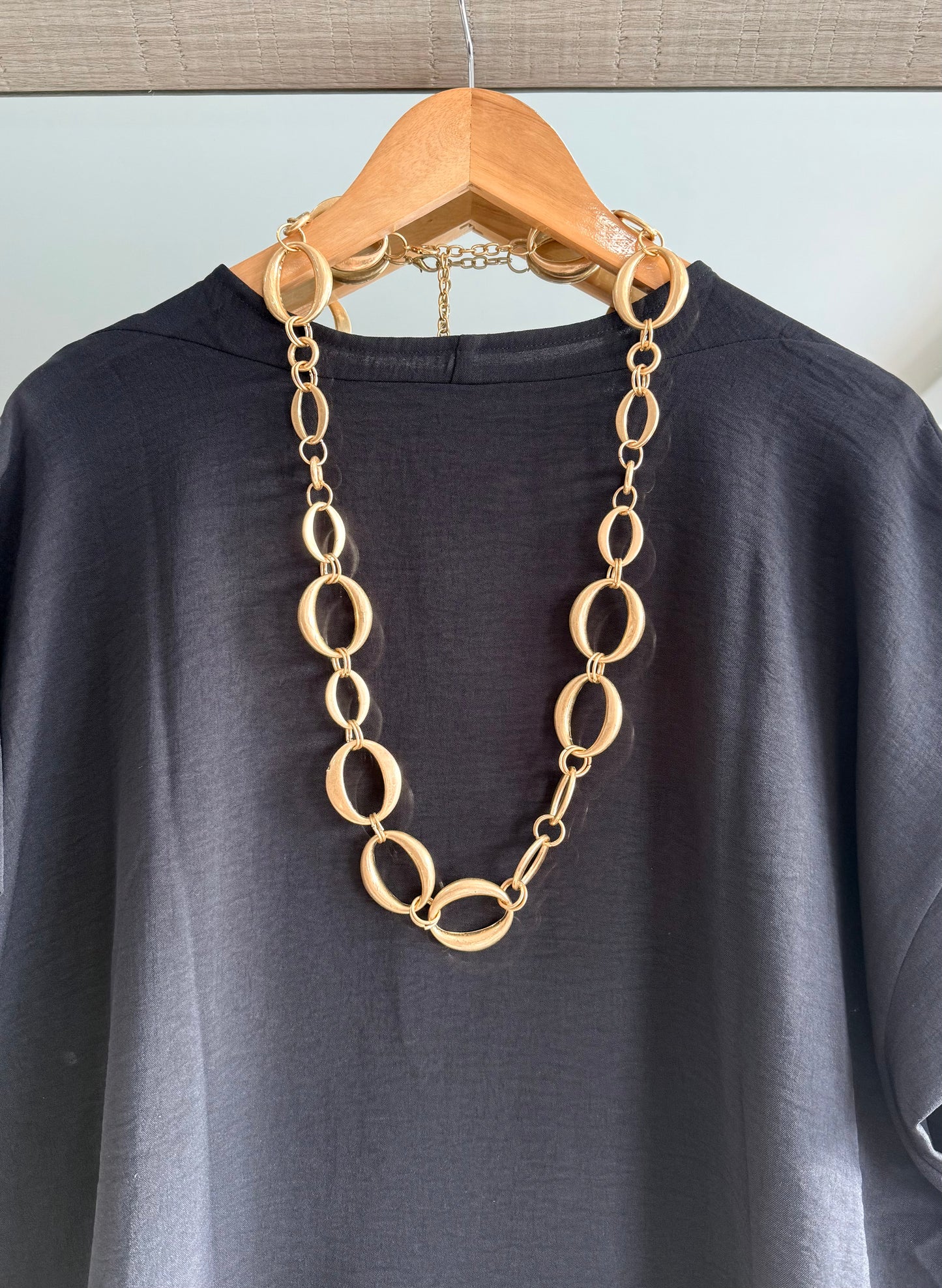 Ovals Long Necklace