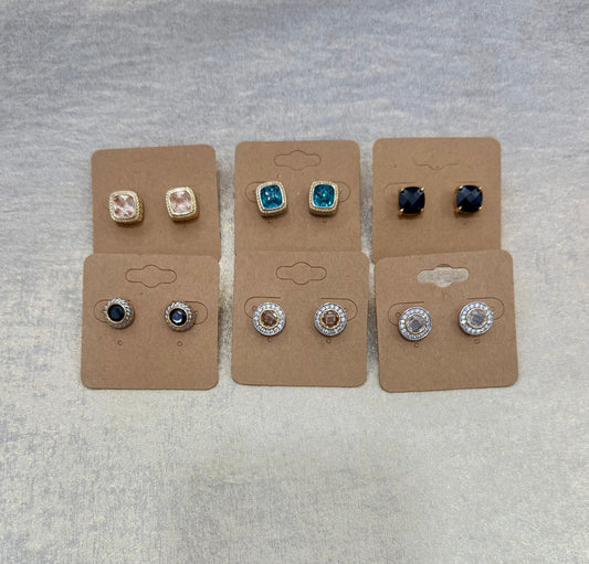 Crystal Earrings Collection