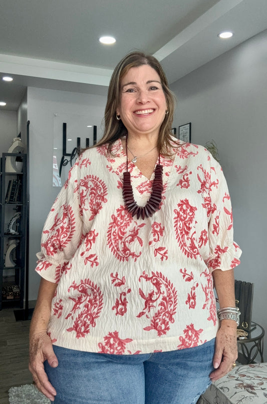 Mariel Paisley Top