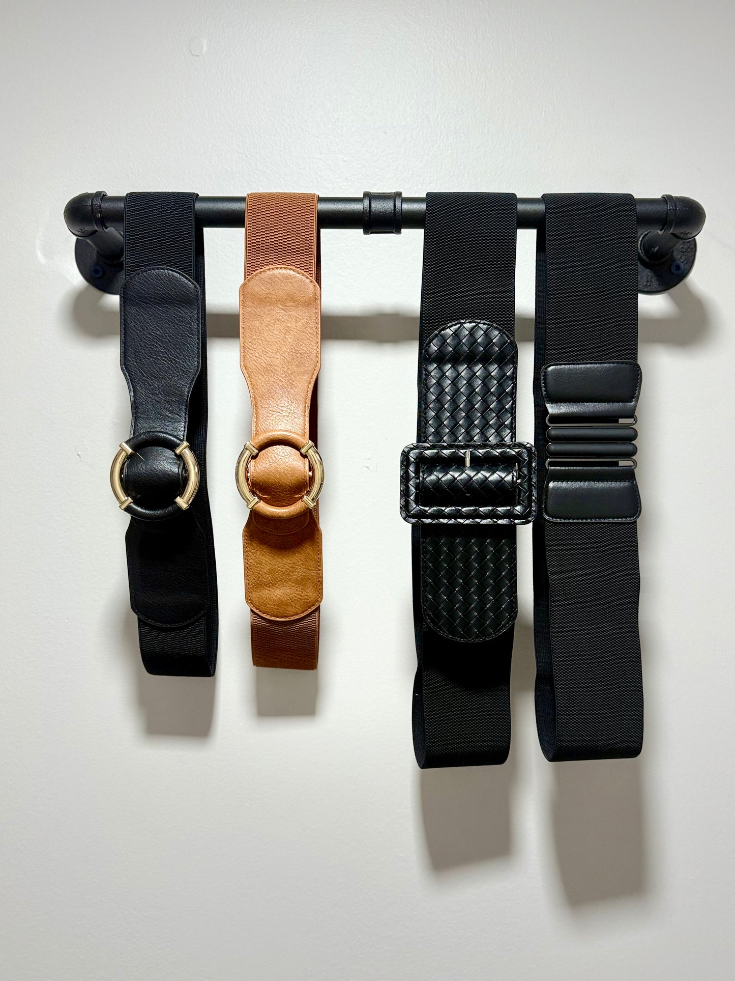 Round Golden Buckle Belt