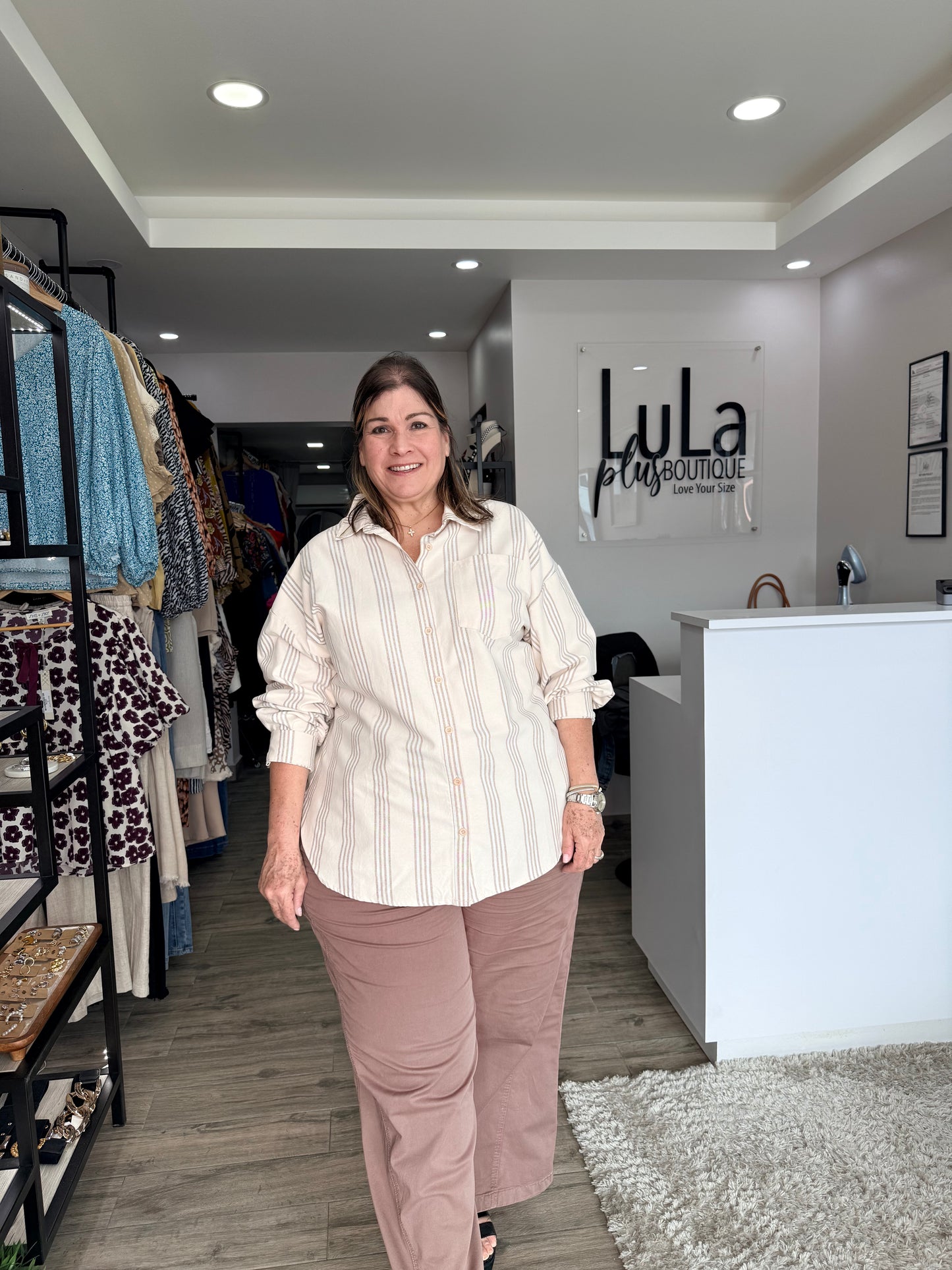 Sofia Button Down Top